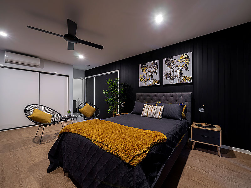 new home modern bedroom